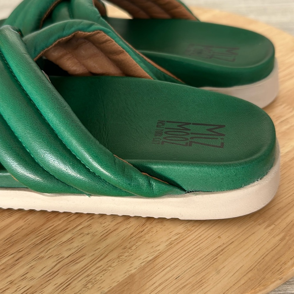 Miz Mooz Leather Slide Sandals - Marinella - Picture 6 of 8